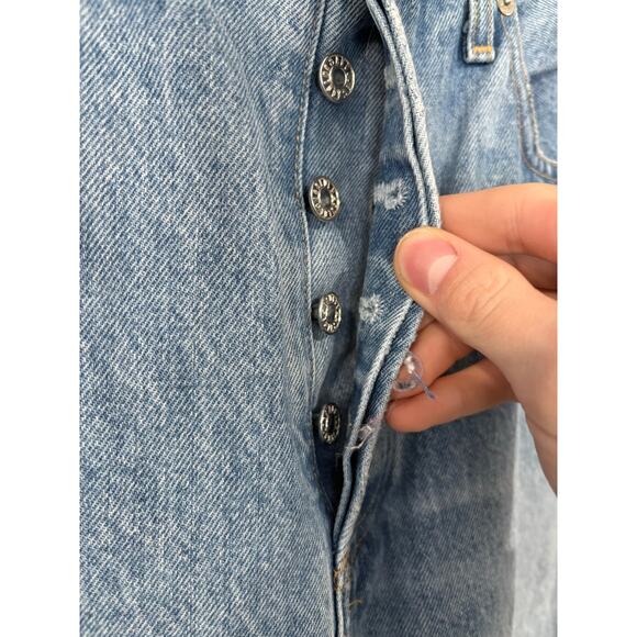 AGOLDE 90's Mid Rise Jeans Size 30 - Picture 3 of 6